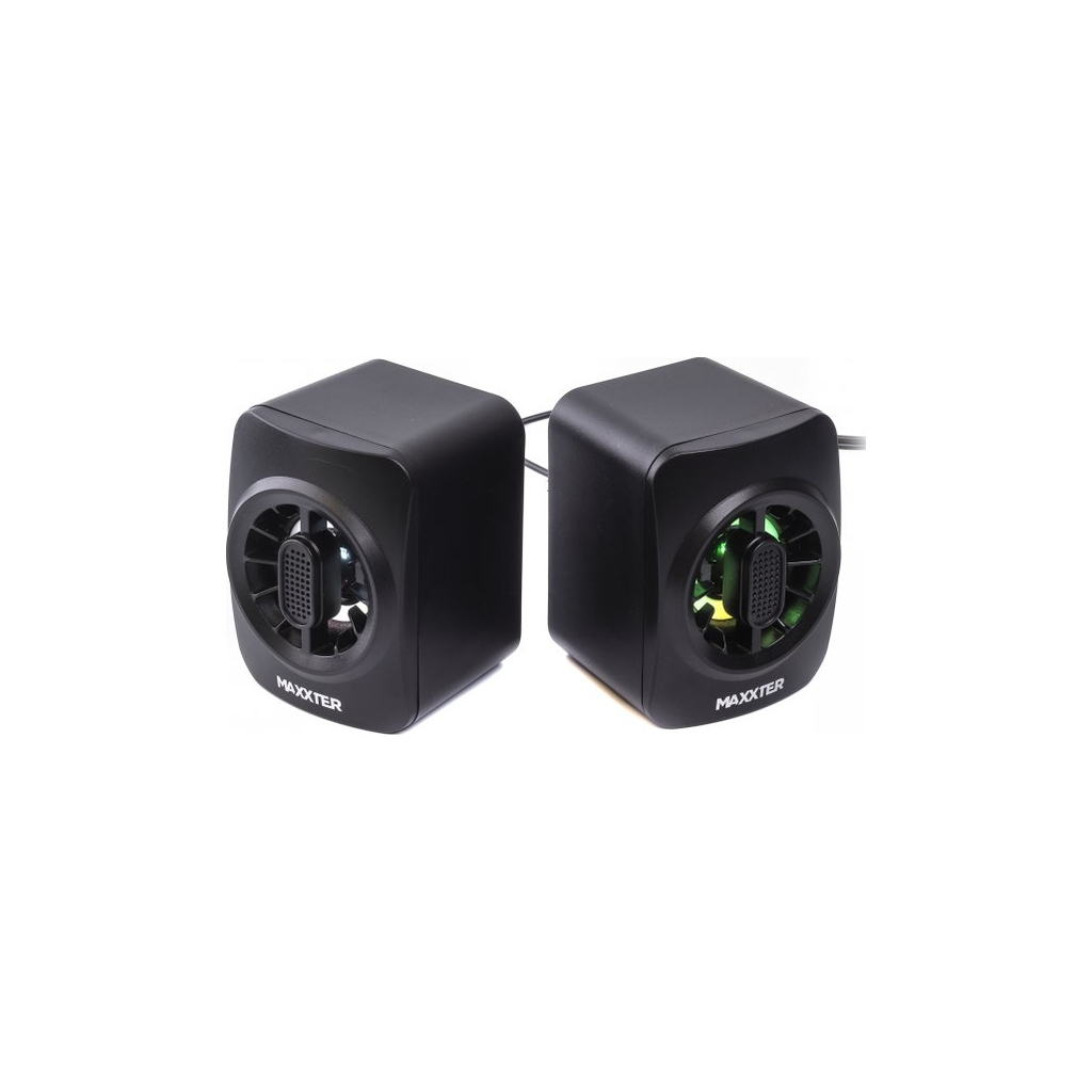 Акустична система Maxxter CSP-U005RGB USB Black (CSP-U005RGB) - зображення 2