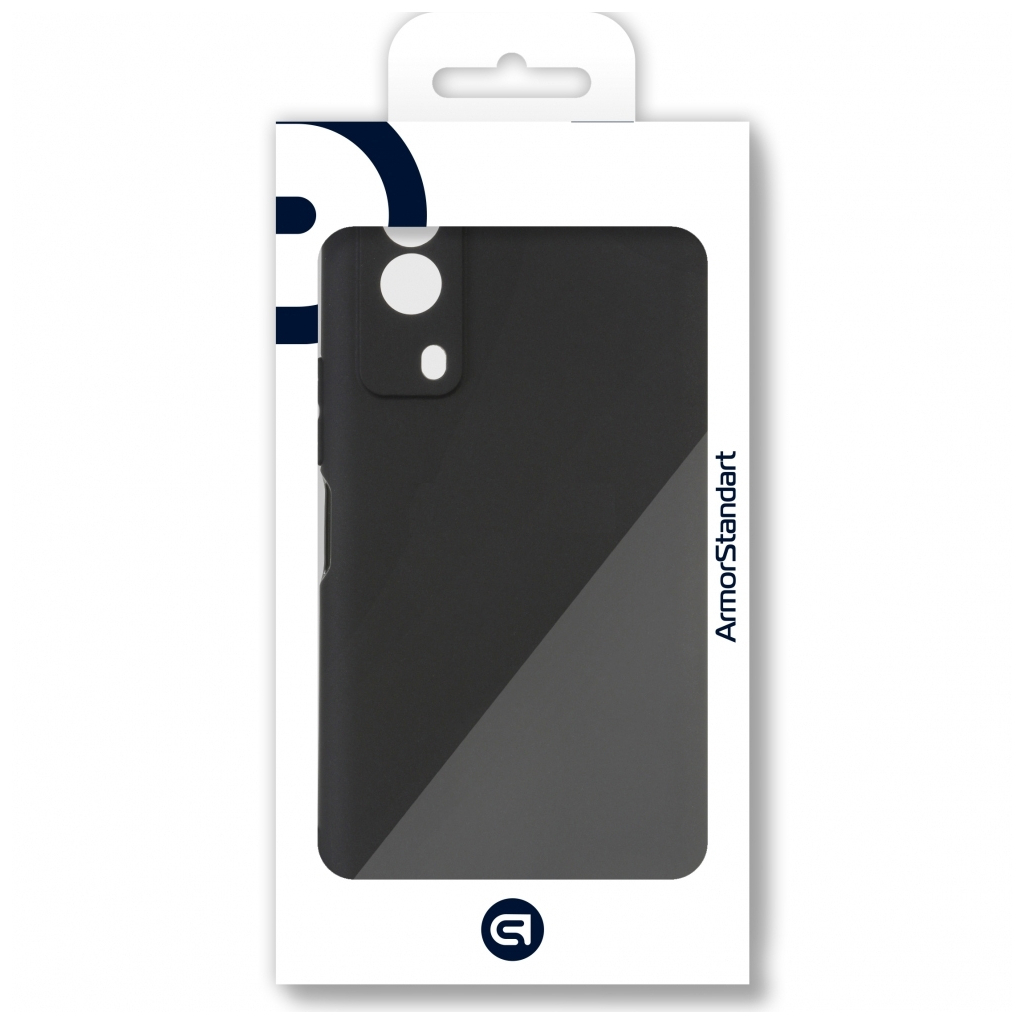 Чохол до мобільного телефона Armorstandart Matte Slim Fit Vivo Y53s 5G Camera cover Black (ARM67135) - зображення 2