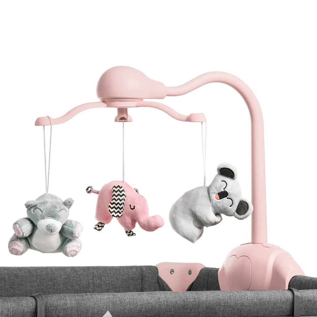 Ліжечко Kinderkraft манеж з пеленатором Joy Pink (5902533911264) - зображення 8