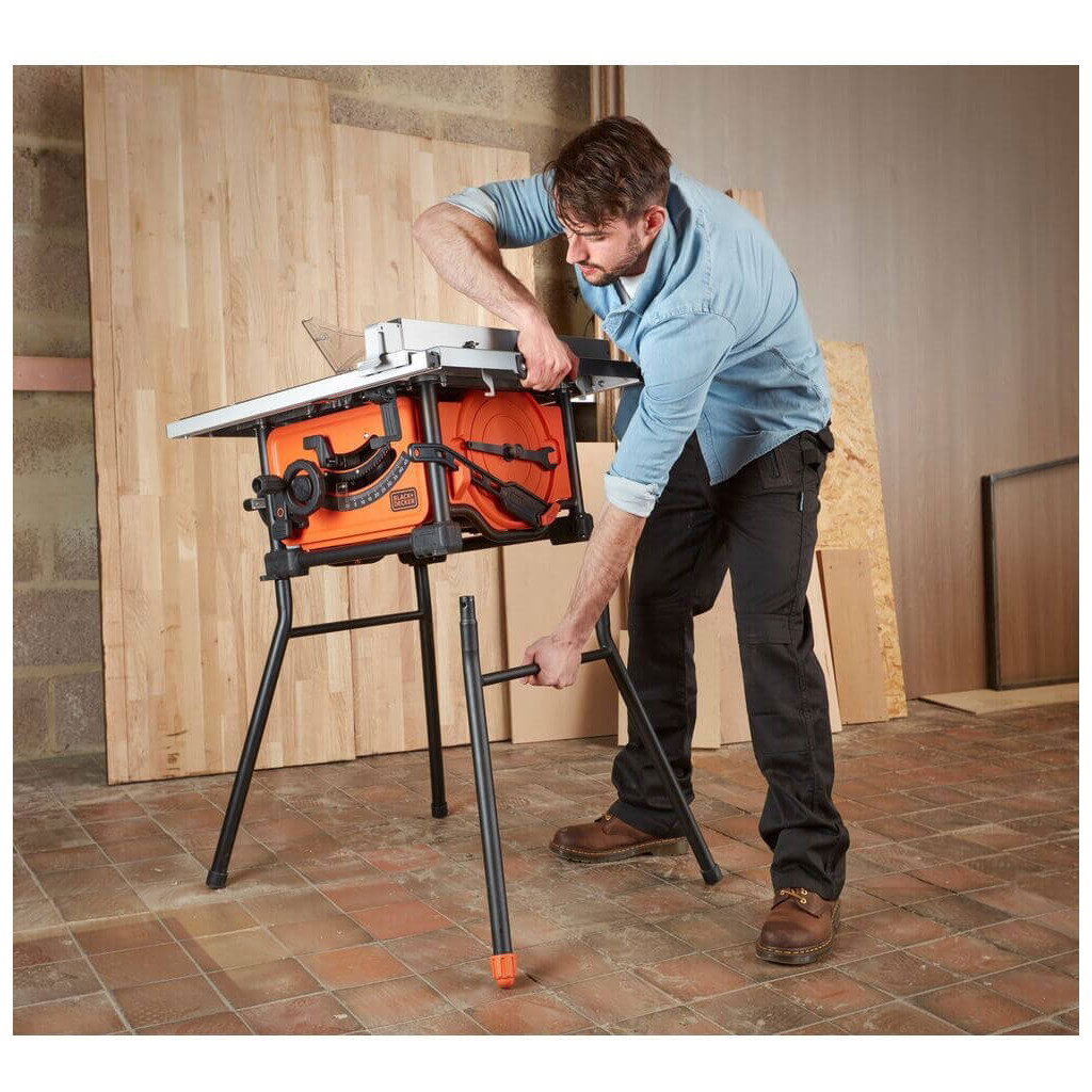Циркулярна пила Black&Decker пильний, 1800 Вт, диск 254*30 мм, 4.800 об/мин,27,5 кг (BES720) - зображення 11