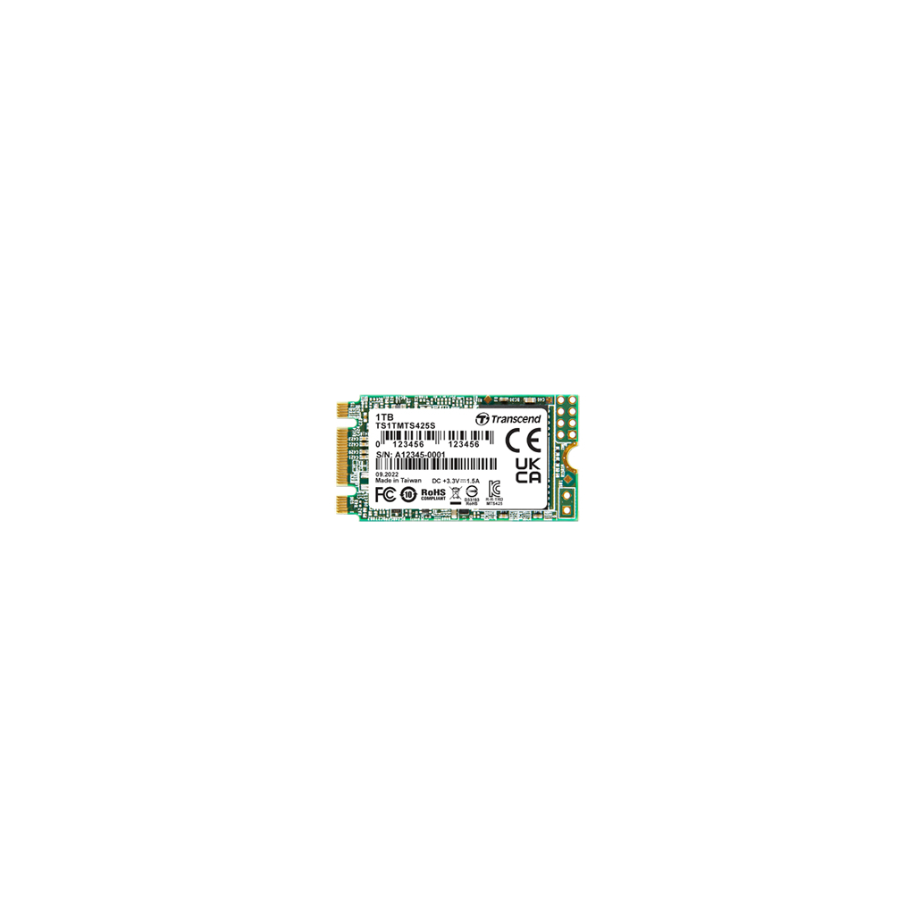 Накопичувач SSD M.2 2242 1TB Transcend (TS1TMTS425S) - зображення 1