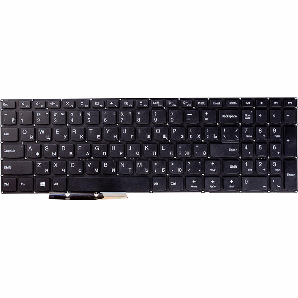 Клавіатура ноутбука Lenovo Ideapad 310-15ABR/15IAP/15ISK чорна (KB310763) - зображення 1
