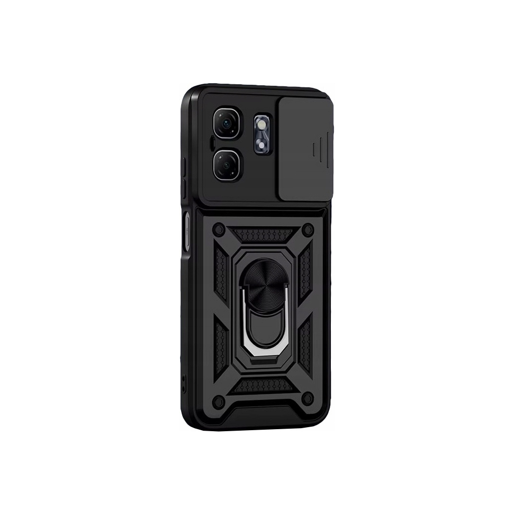 Чохол до мобільного телефона BeCover Military Infinix Hot 50i (X6531) Black (713047) - зображення 9