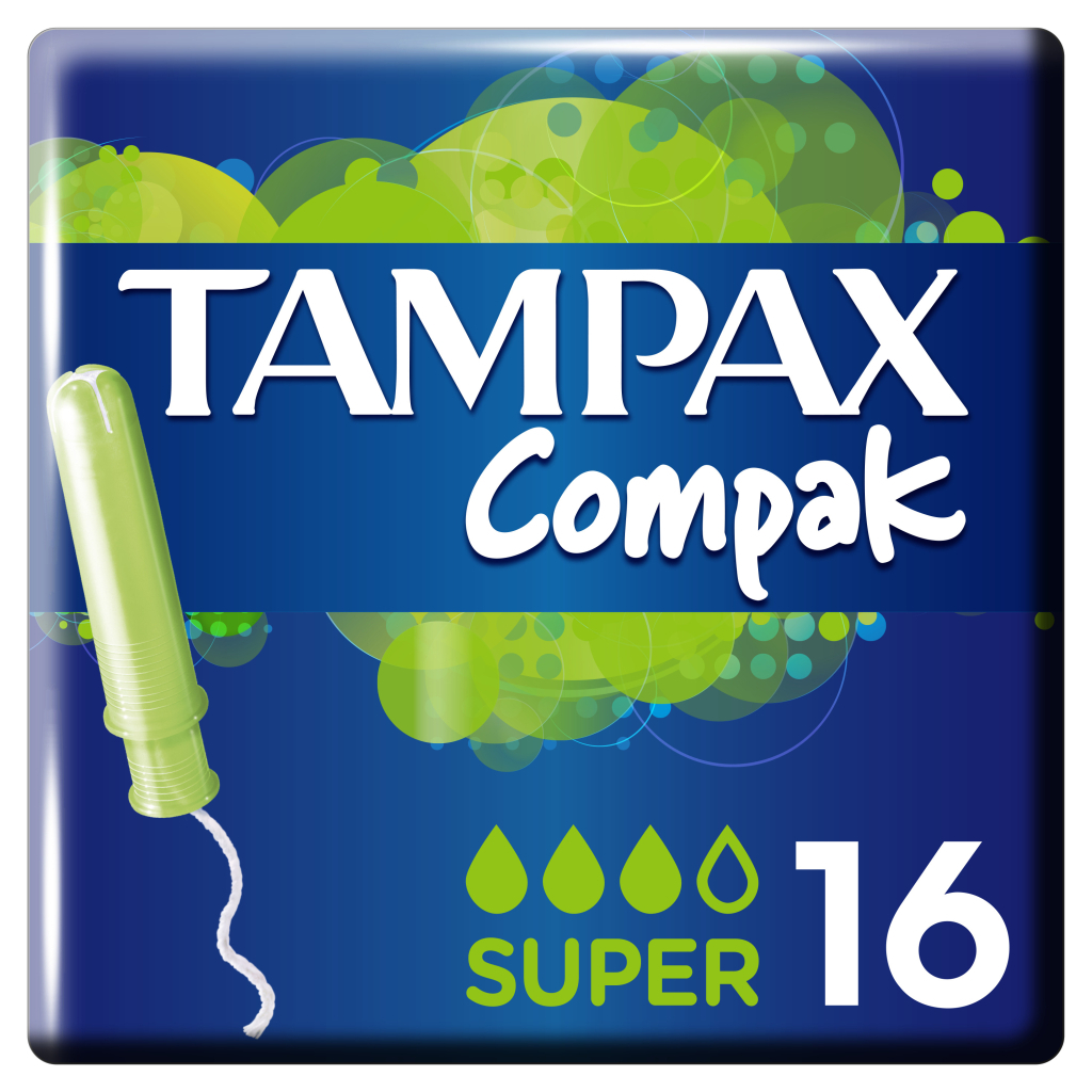 Тампони Tampax Compak Super з аплікатором 16 шт. (4015400219712/4015400219743) - зображення 2