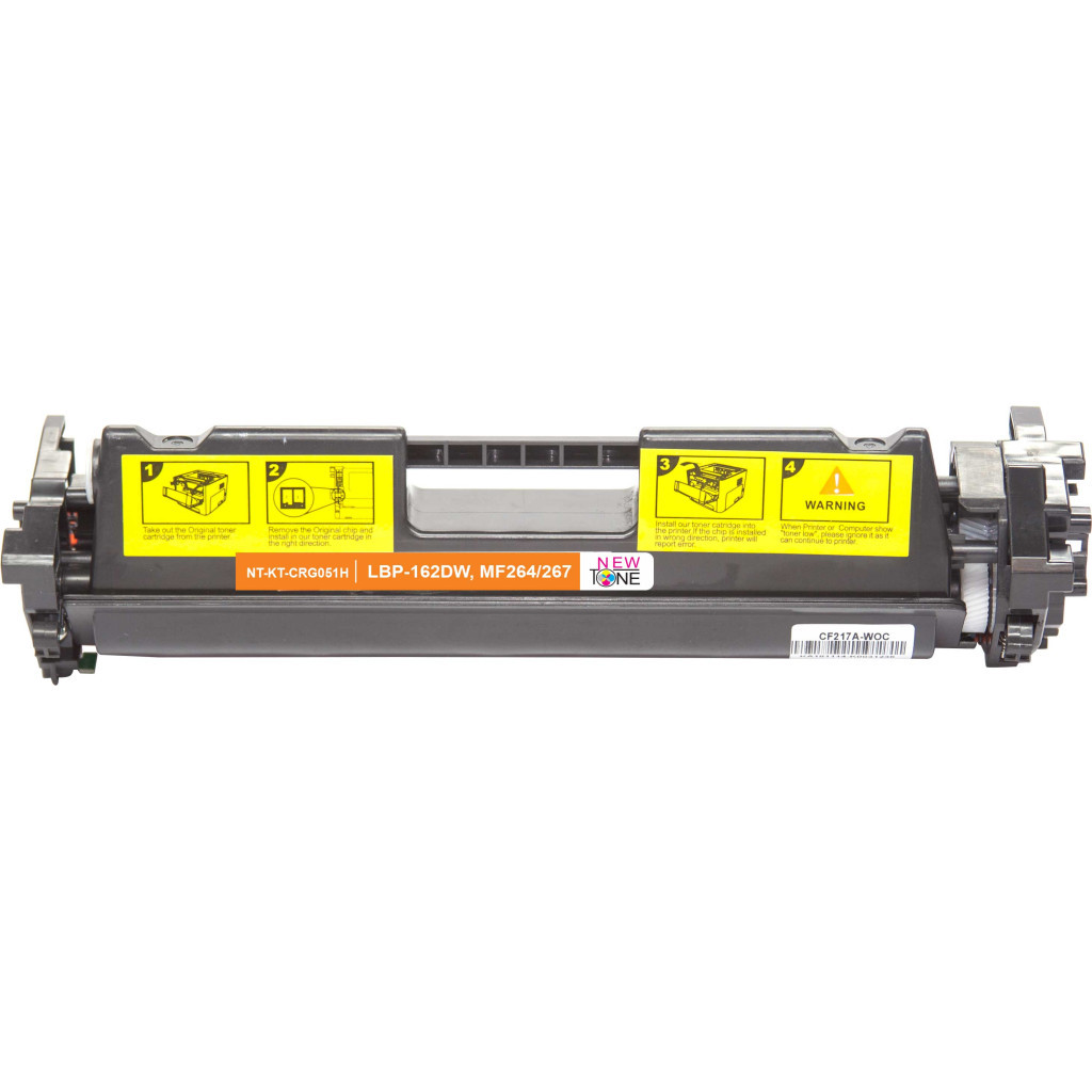 Тонер-картридж NewTone Canon LBP-162DW, MF264/267/269DW, 2169C002 Black (NT-KT-CRG051H) - зображення 2