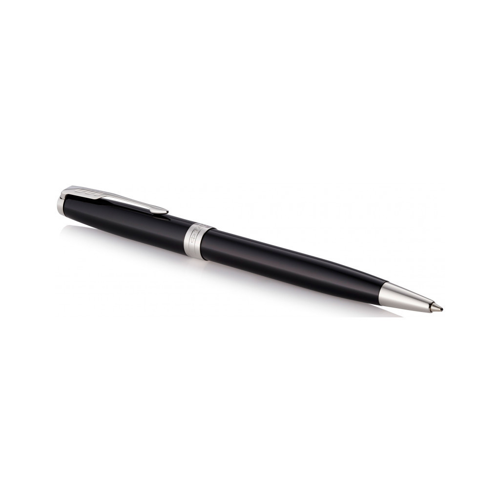 Ручка кулькова Parker SONNET 17 Black Lacquer CT BP (86 132) - зображення 3