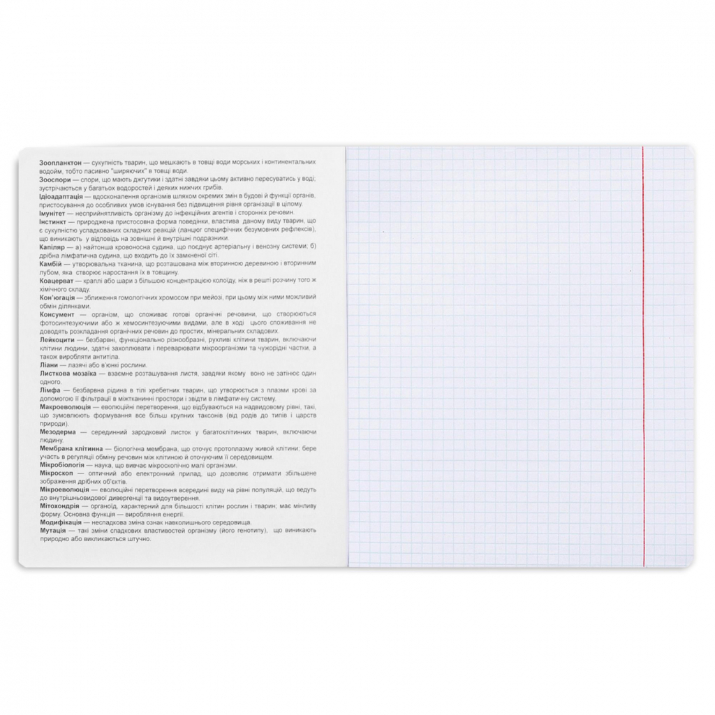 Зошит Yes предметний БІОЛОГІЯ Anime 48 аркушів, клітинка (767444) - зображення 3