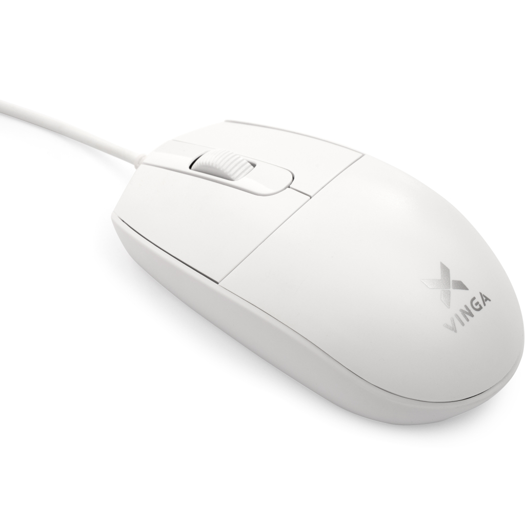 Мишка Vinga MS-110 White - зображення 5