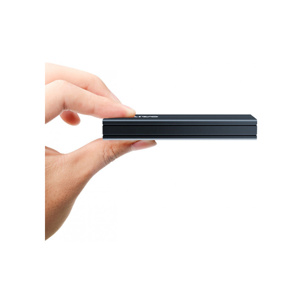 Кишеня зовнішня Maiwo M.2 SSD NVMe (PCIe) — USB 3.1 Type-C (K1686P space grey) - зображення 10