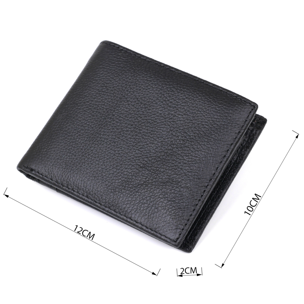 Гаманець Vintage Шкіряний Чорний (20475) - зображення 3