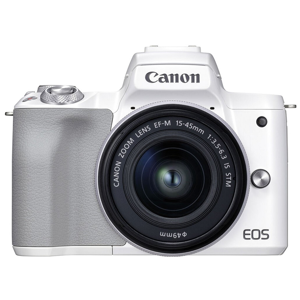 Цифровий фотоапарат Canon EOS M50 Mk2 + 15-45 IS STM Kit White (4729C028) - зображення 2