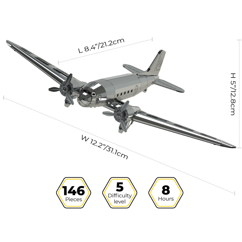 Конструктор Metal Time колекційна модель Remarkable Douglas (MT057) - зображення 2