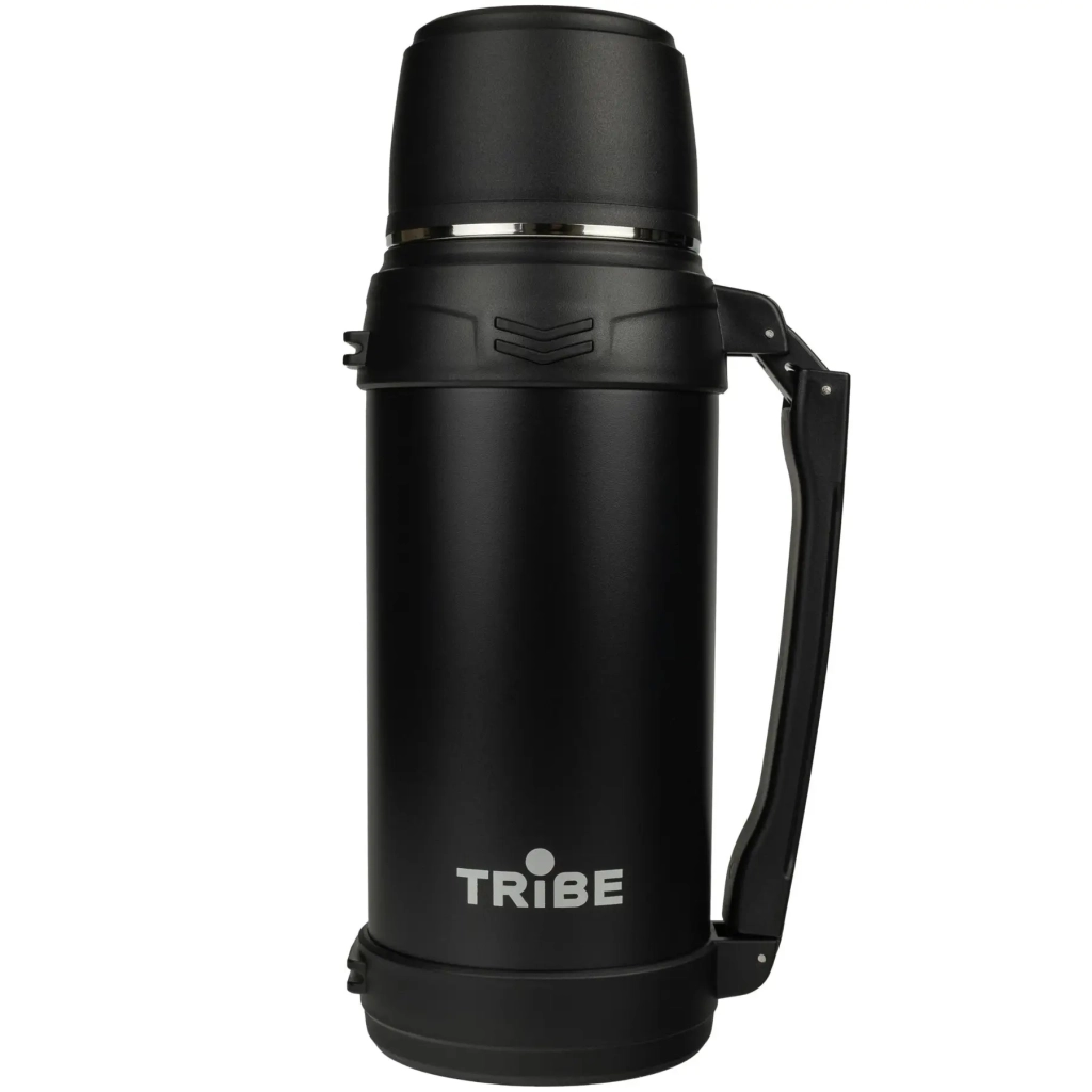 Термос Tribe Family line 2 л Black (T-DG-0001-black) - зображення 1