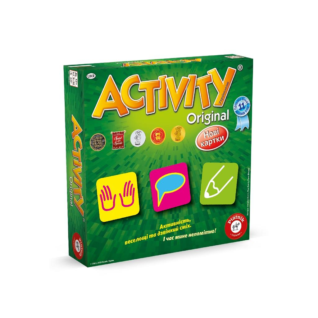 Настільна гра Piatnik Activity Оригінальна українською (PT-710544) - зображення 1