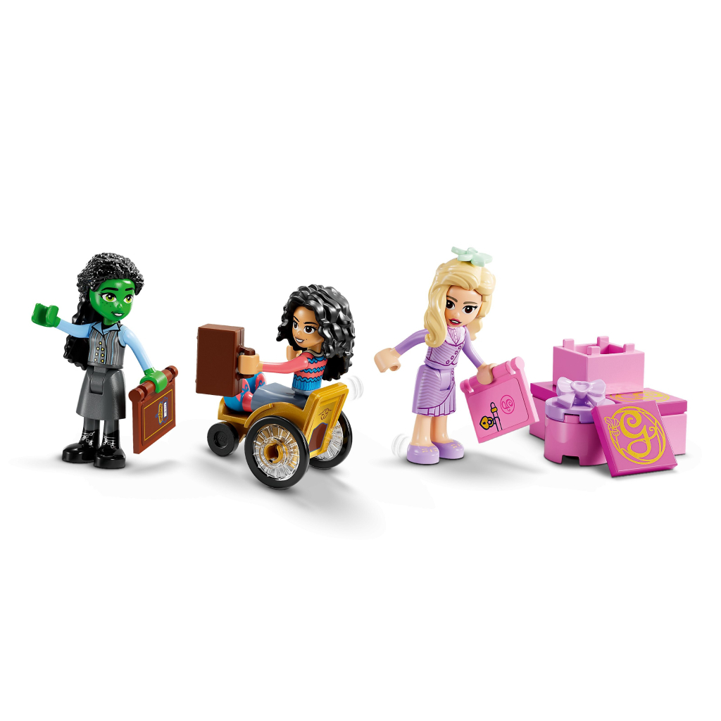 Конструктор LEGO Wicked Ґлінда, Ельфаба й Несароза в Університеті Шиз 304 детали (75681) - зображення 5