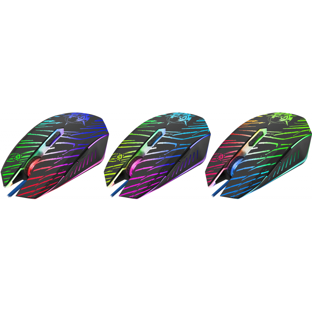 Мишка Defender Dark Agent GM-590L USB Black (52590) - зображення 2