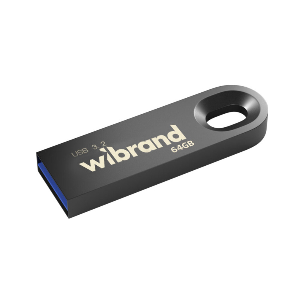 USB флеш накопичувач Wibrand 64GB Eagle Grey USB 3.2 (WI3.2/EA64U10G) - зображення 1