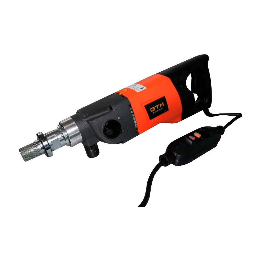 Дриль GTM алмазна ручна з мікроударом DK-160/2PD 1,9 кВт 1080/2160 об/хв (DK-160/2PD) - зображення 2