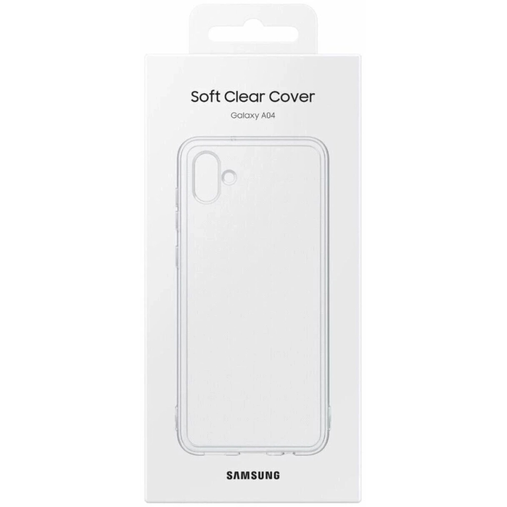 Чохол до мобільного телефона Samsung Samsung A04 Soft Clear Cover Transparency (EF-QA045TTEGRU) - зображення 5
