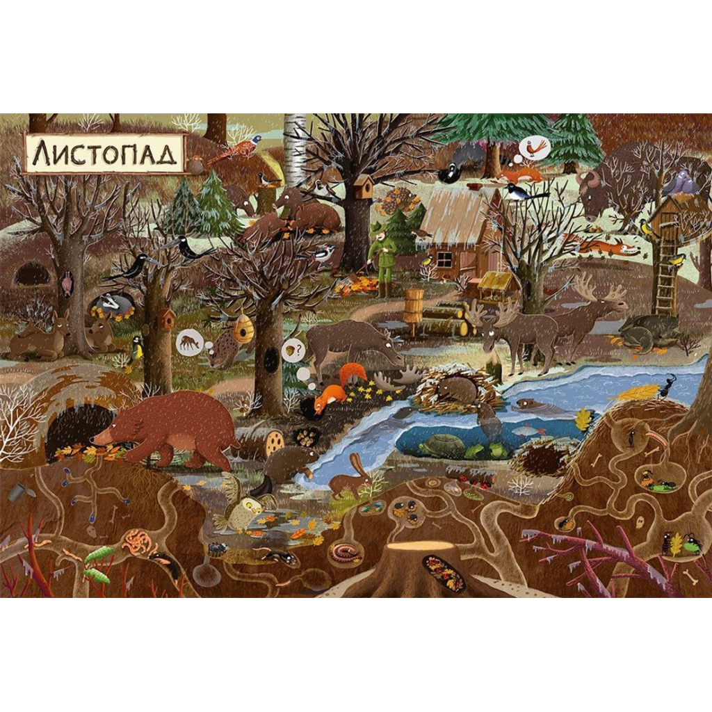 Книга Рік у лісі - Емілія Дзюбак Видавництво Старого Лева (9786176792789) - зображення 5