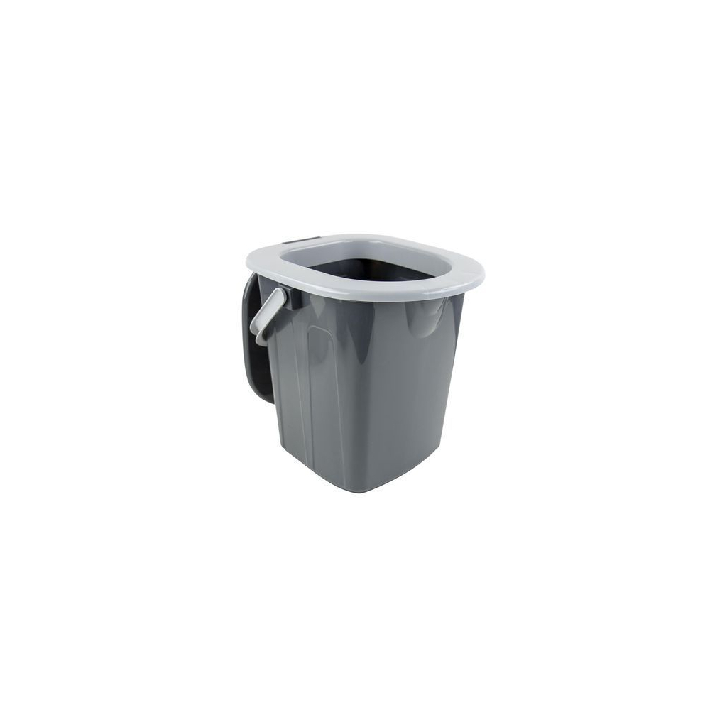 Відро-туалет Bo-Camp Portable Toilet Square 20 Liters Grey (5502820) (DAS303293) - изображение 9