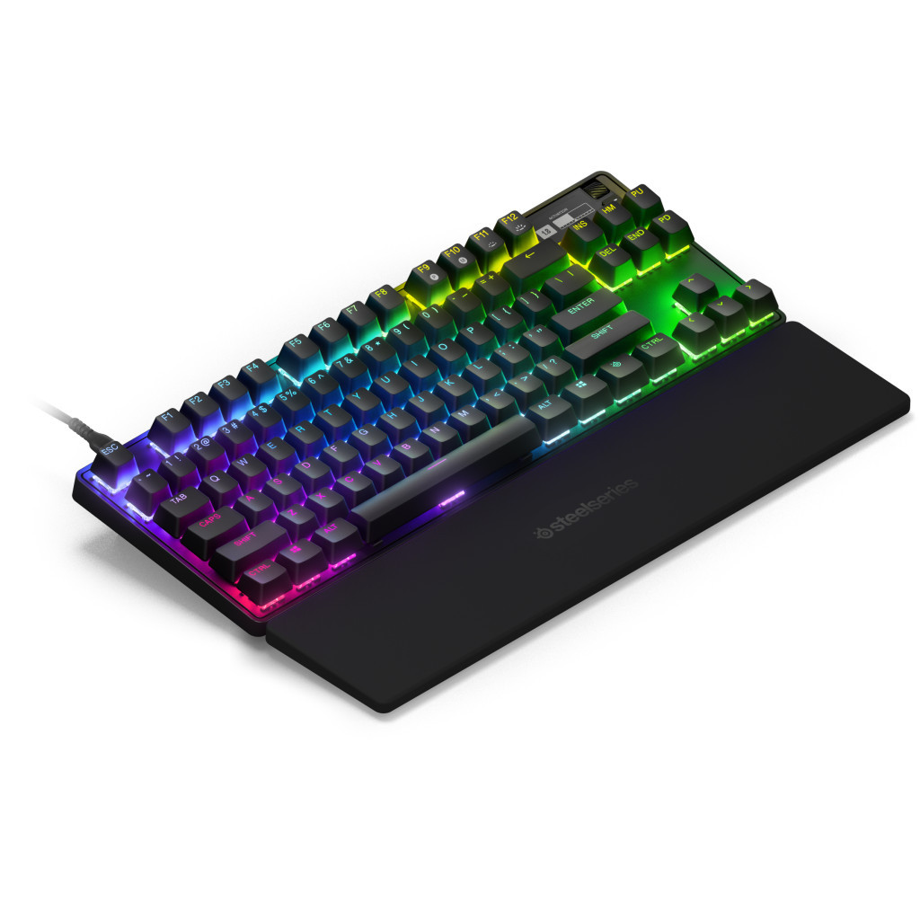 Клавіатура SteelSeries Apex Pro TKL 2023 USB UA Black (64856) - зображення 4