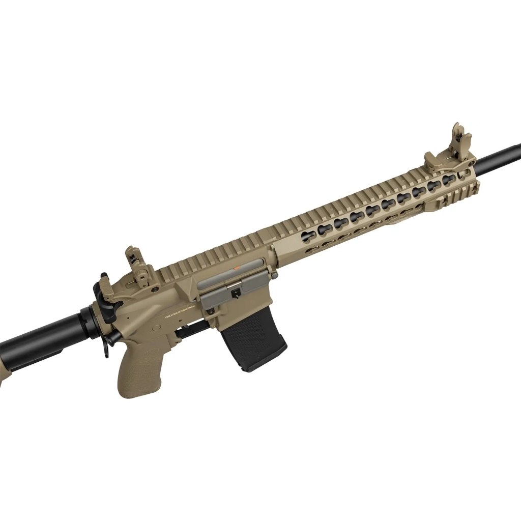 Гвинтівка страйкбольна Evolution Recon Superlite 14.5" Carbontech AEG Black (EC05AR) - зображення 5