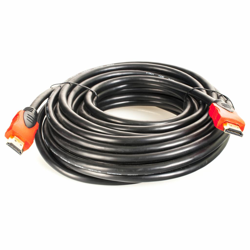 Кабель мультимедійний HDMI M to HDMI M 10.0m Patron (CAB-PN-HDMI-GP-10) - зображення 1