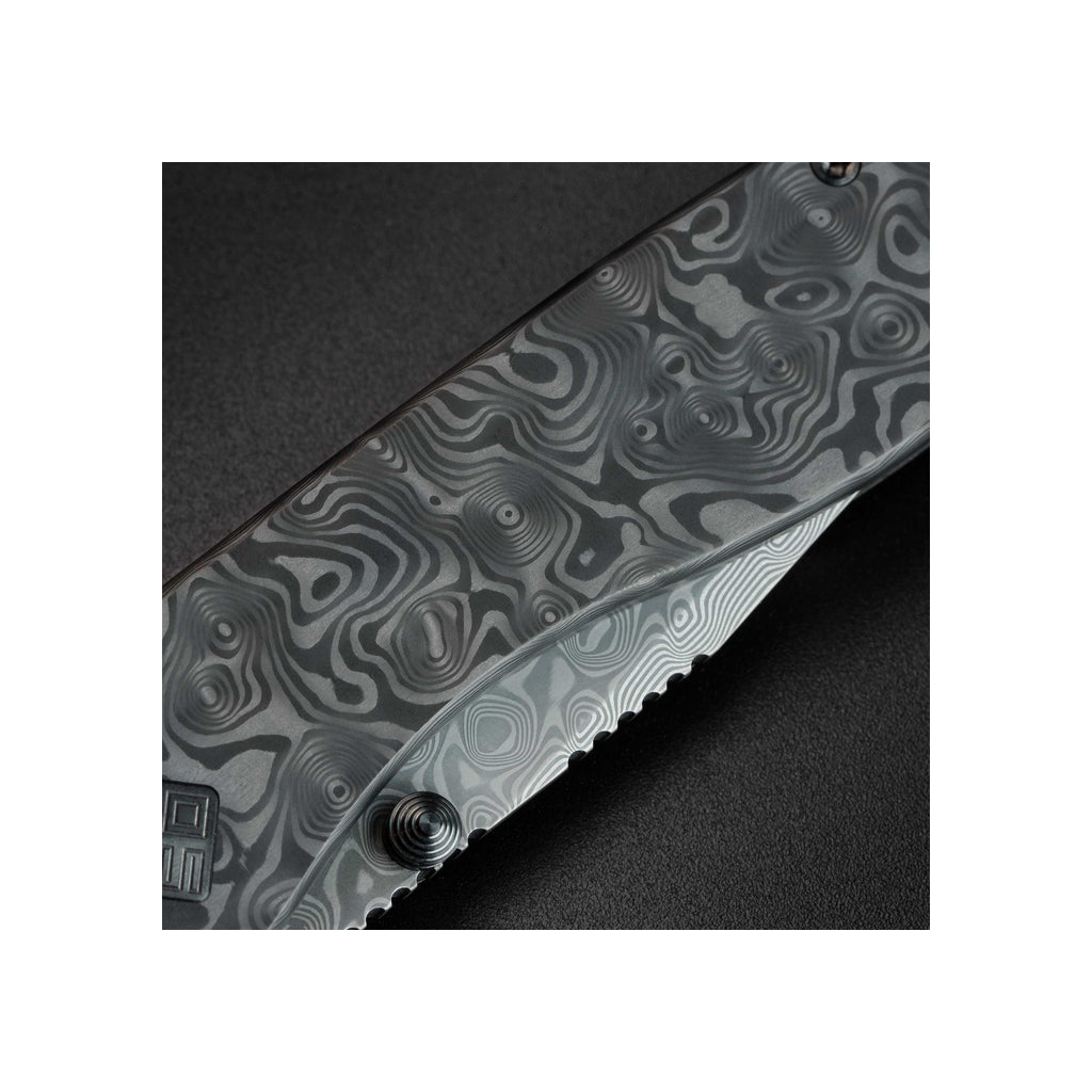 Ніж Ocaso Delos, Black Dunes, Damascus (12IBK) - зображення 7