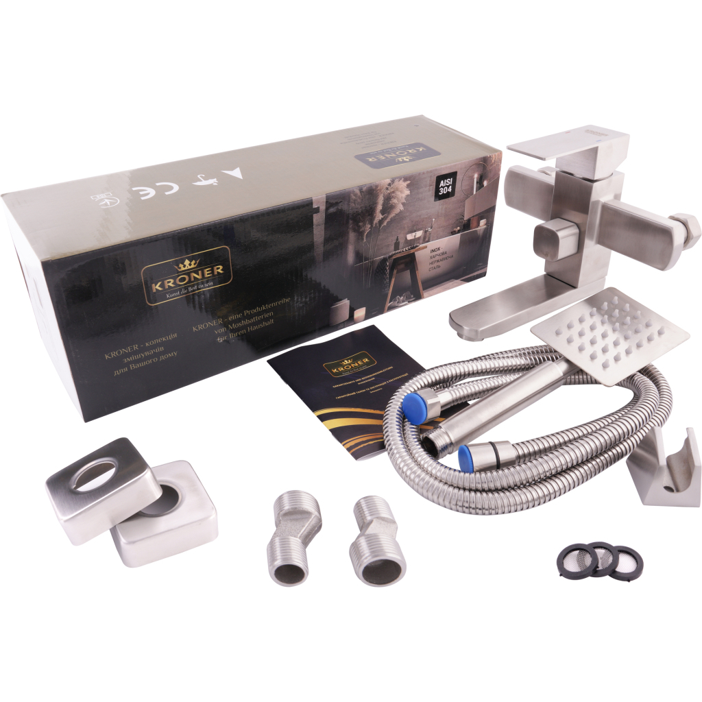 Змішувач Kroner Kubus-ESG060 - зображення 6