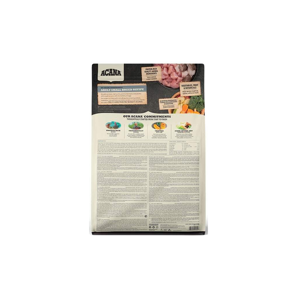 Сухий корм для собак ACANA Adult Small Breed Recipe 2 кг (0064992523206) - зображення 4