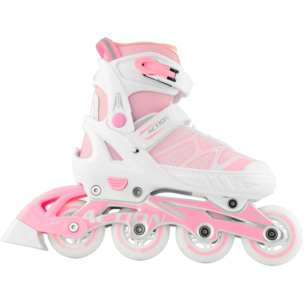 Роликові ковзани Action 2 в 1 Riply Рожеві 29-32 (153B5/2IN1PINK29-32) - изображение 3