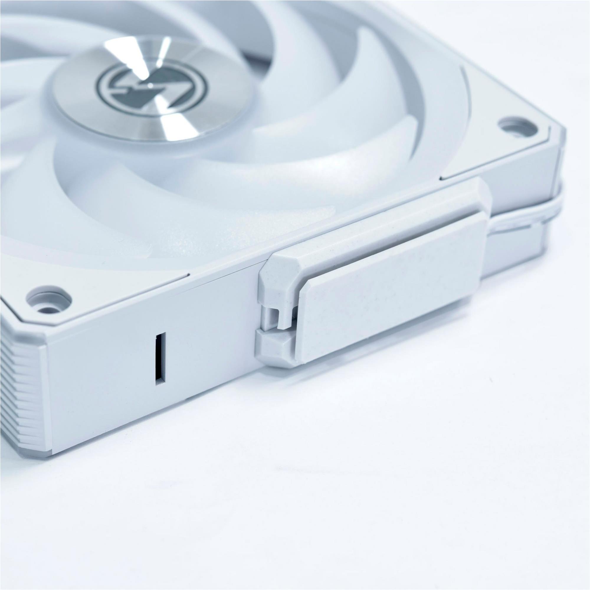 Вентилятор Lian Li Uni Fan CL Wireless 120-3 White (G99.12CL1W3W.00) - изображение 4