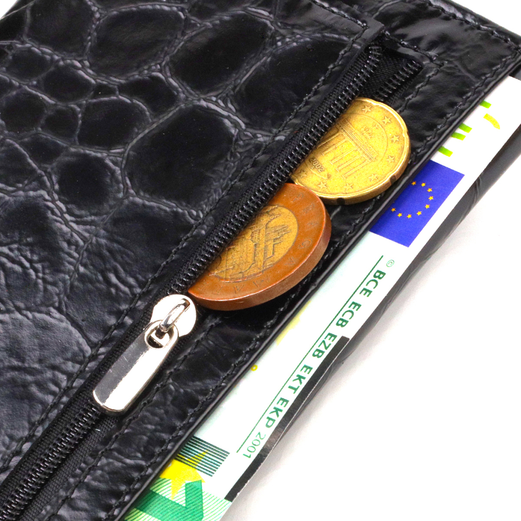 Гаманець Canpellini З натуральної шкіри Чорний (21834) - зображення 7