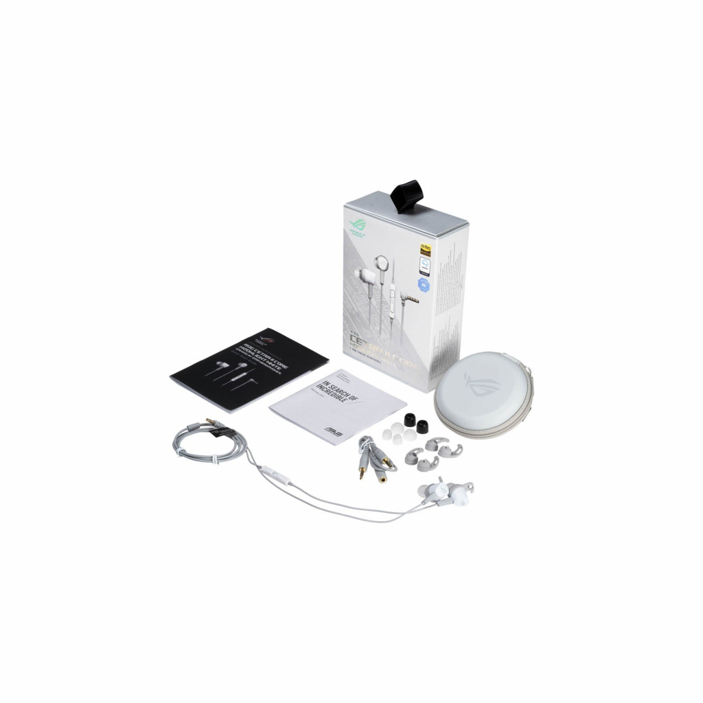 Навушники ASUS ROG Cetra II Core Moonlight White (90YH0360-B2UA00) - зображення 7