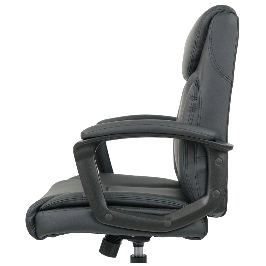 Офісне крісло Аклас Лівар TILT 10002M Чорний (PU Black) (00158598) - зображення 9