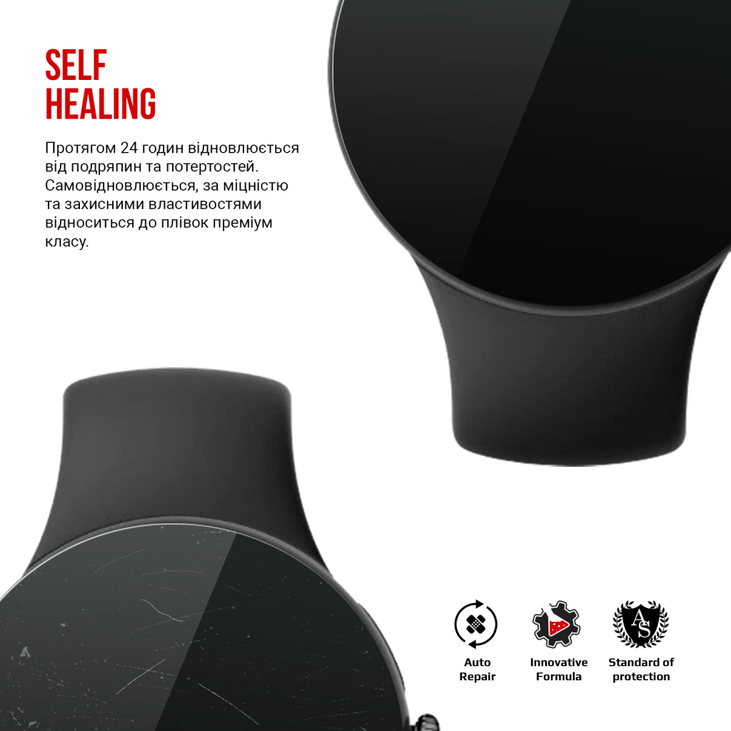 Плівка захисна Armorstandart Google Pixel Watch 3 41mm 6pcs (ARM84399) - зображення 3