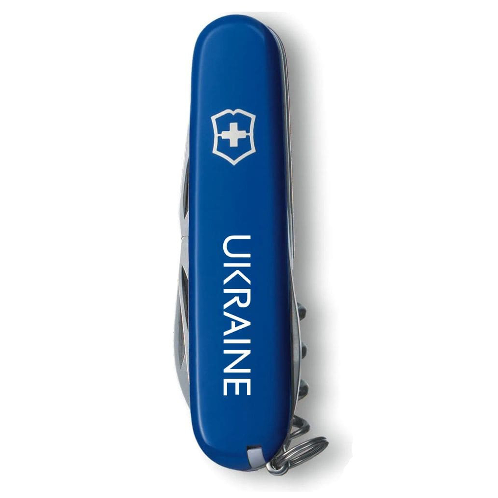 Ніж Victorinox Spartan Ukraine Blue "Ukraine" (1.3603.2_T0140u) - зображення 4