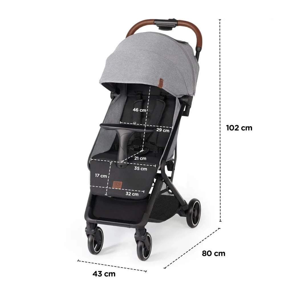 Коляска Kinderkraft Nubi Gray (KKWNUBIGRY0000) (5902533915774) - зображення 11