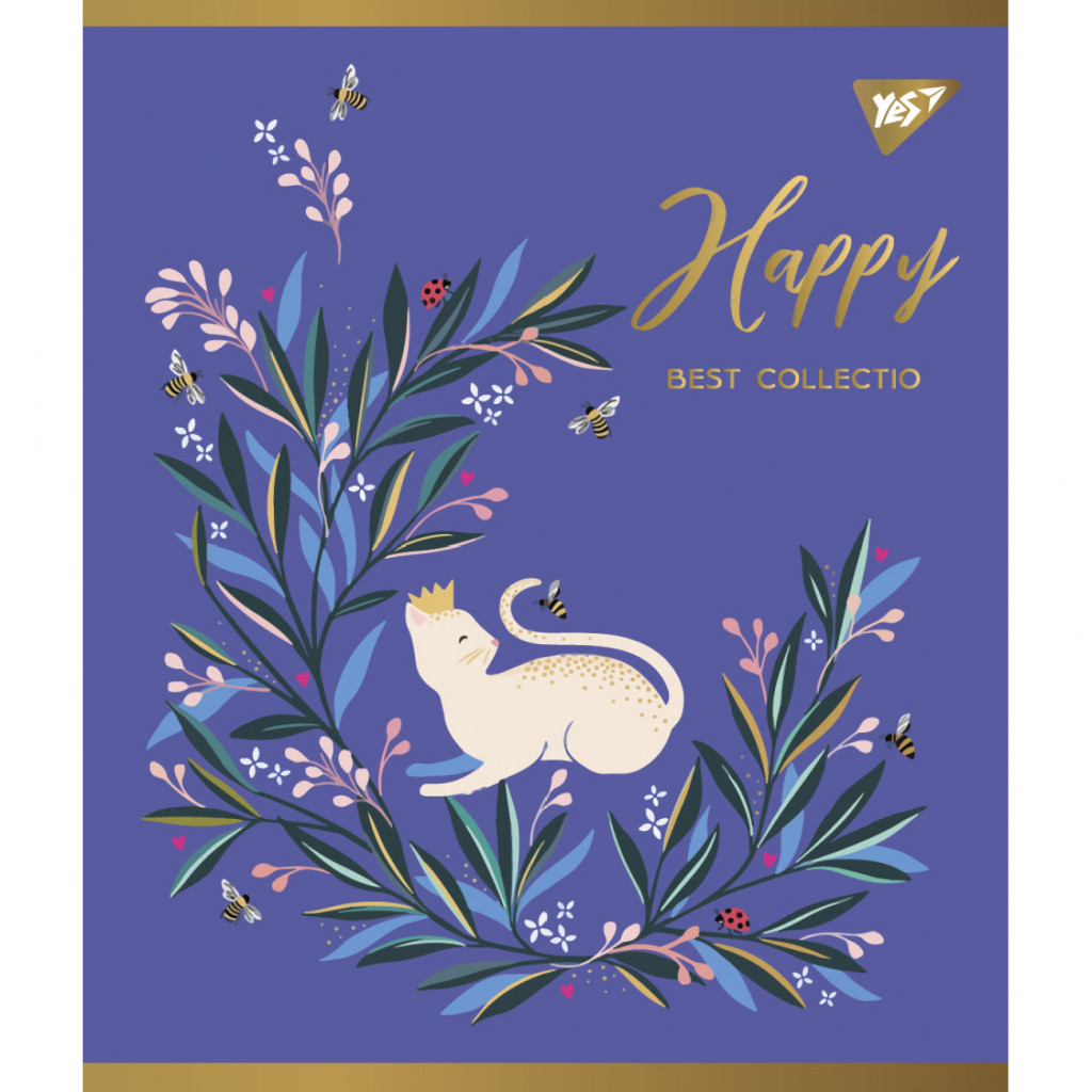 Зошит Yes А5 Happy 48 аркушів лінія (766889) - зображення 3