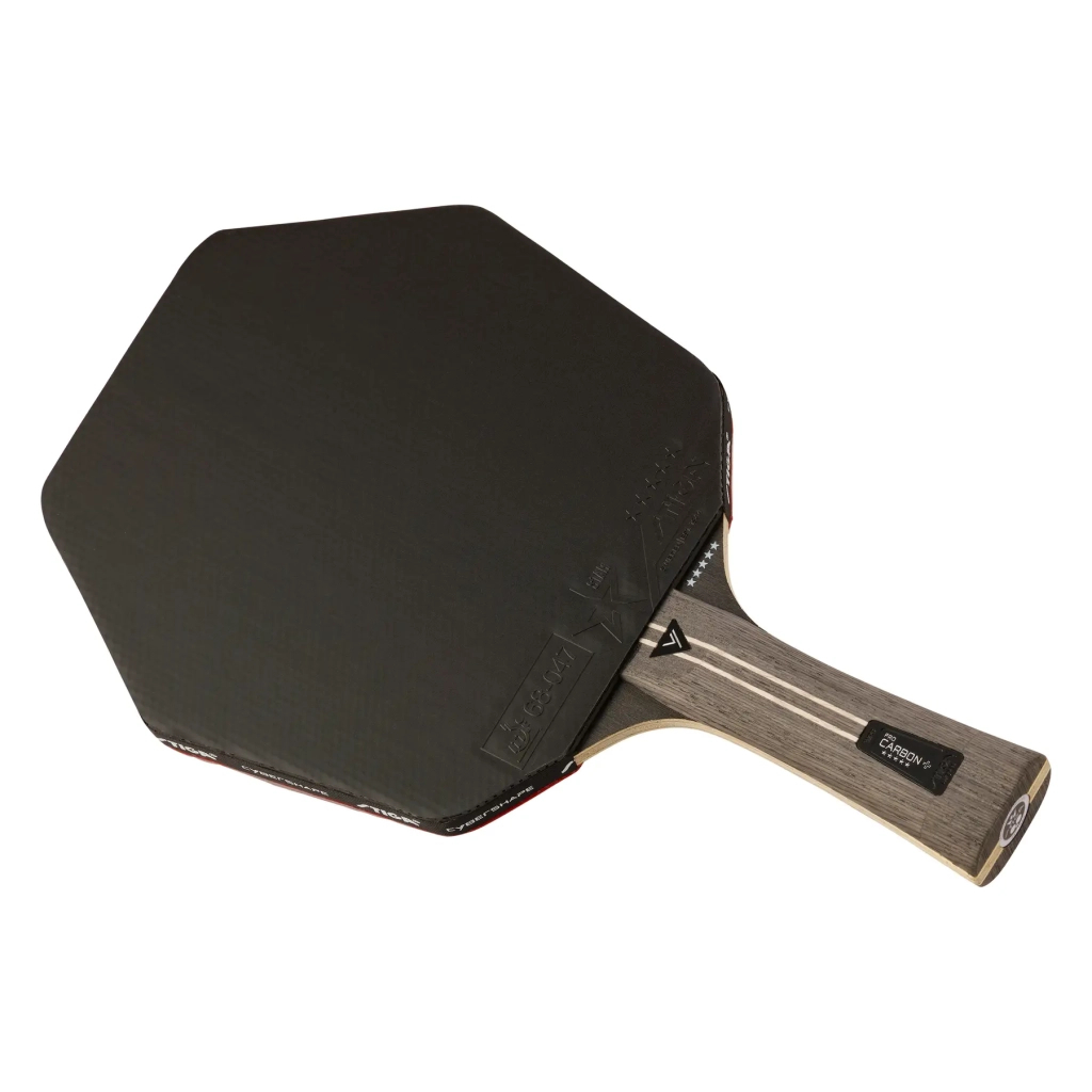 Ракетка для настільного тенісу Stiga Pro Carbon Plus Cybershape 5 Star FL (1215-0401-35) (931184) - зображення 3
