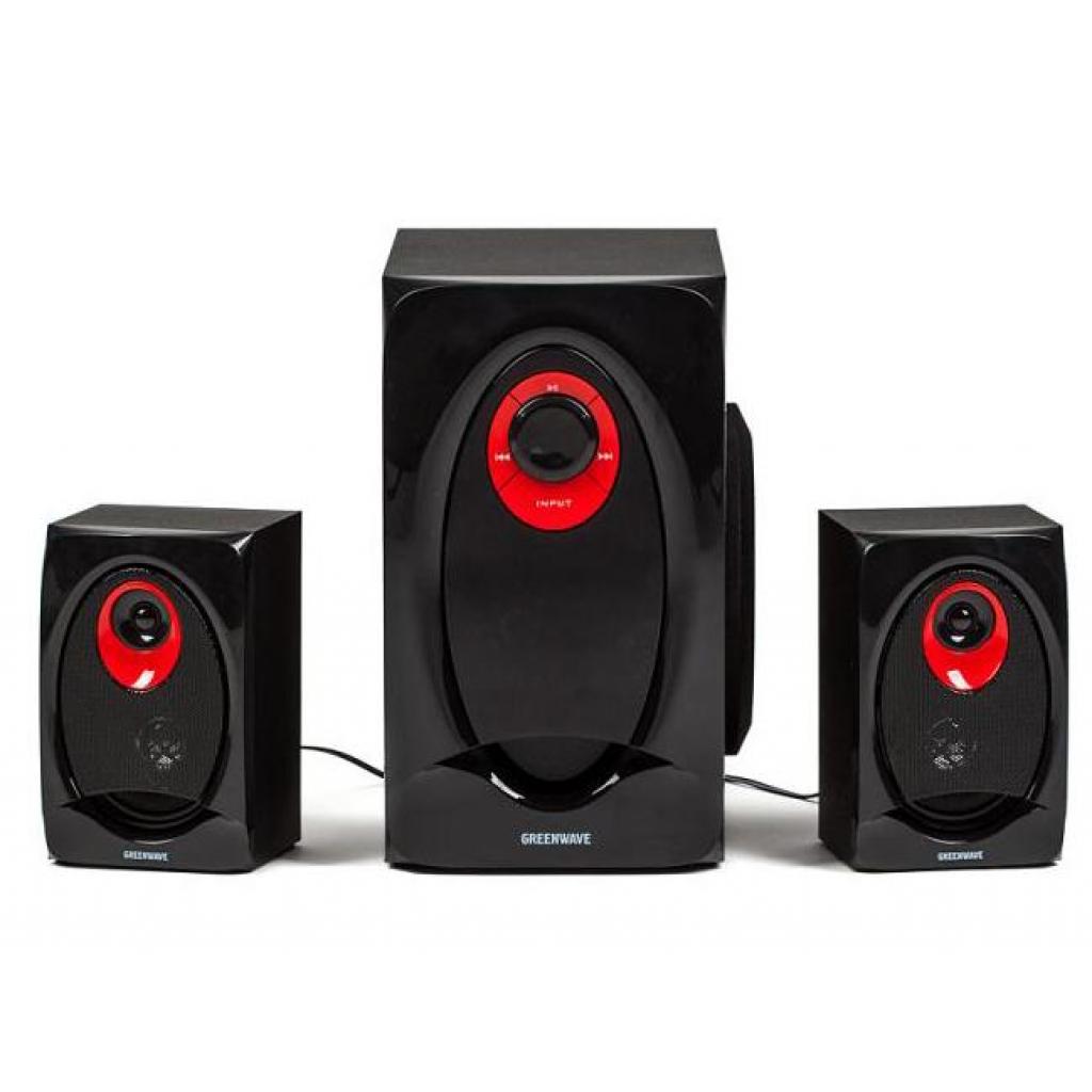 Акустична система Greenwave SA-2010BT Black-red (R0015181) - зображення 2