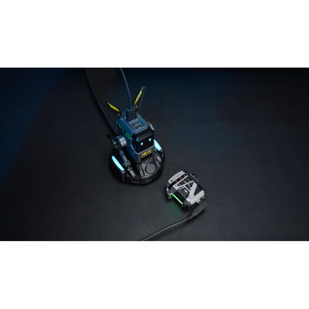 Зарядний пристрій GravaStar Alpha65 65Вт 2XUSB-C/USB-A Grey (GRAVASTARA65_GRY_EUK) - зображення 10