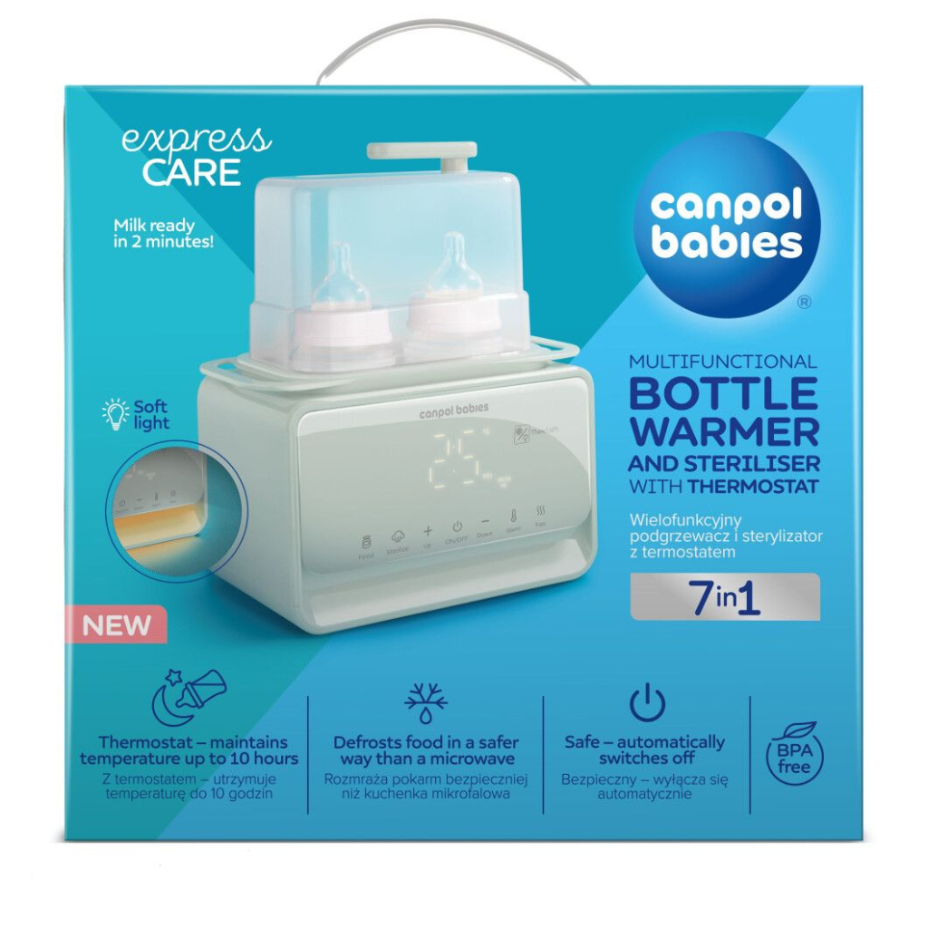 Стерилізатор Canpol babies 7 в 1 з терморегулятором і підсвіткою (12/218) - зображення 17