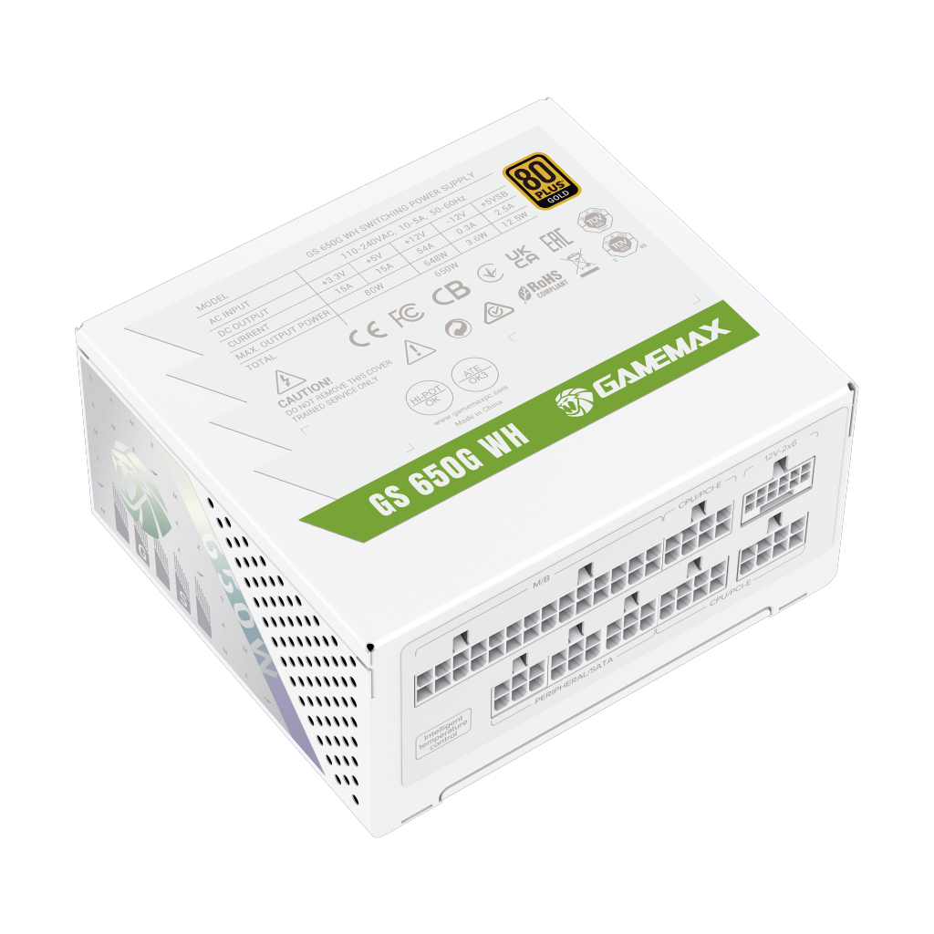 Блок живлення Gamemax 650W (GS 650G WH V25) - picture 10