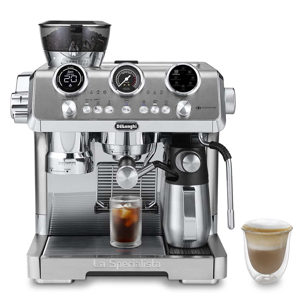 Ріжкова кавоварка еспресо DeLonghi EC 9885.M - зображення 1