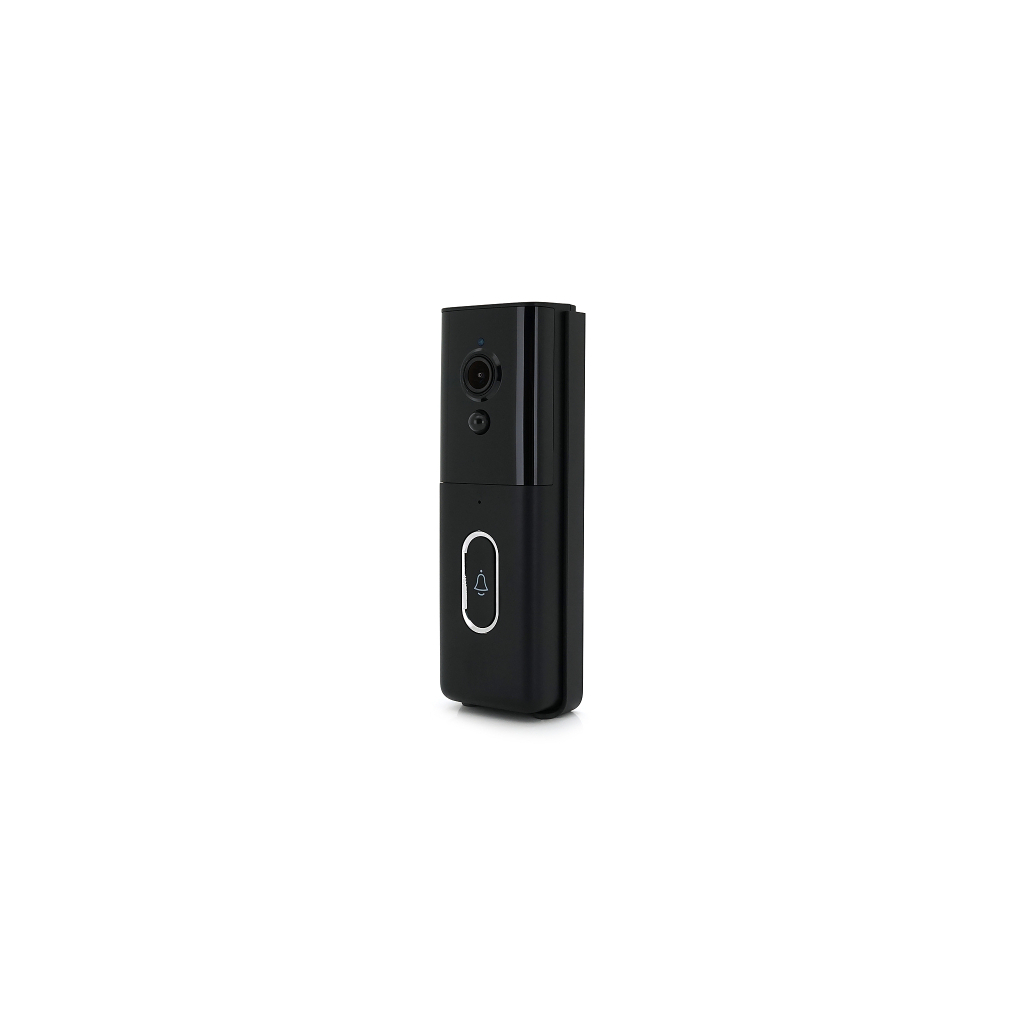 Дверний дзвінок YOSO Wi-Fi video 2MP battery -18650 SD card black (DoorVision-WIFI-02-2) - зображення 3