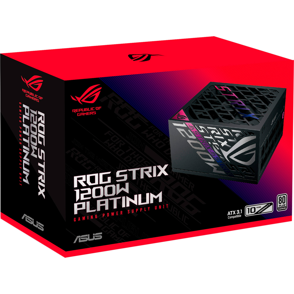 Блок живлення ASUS 1200W ROG STRIX (90YE00W0-B0NA00) - зображення 12