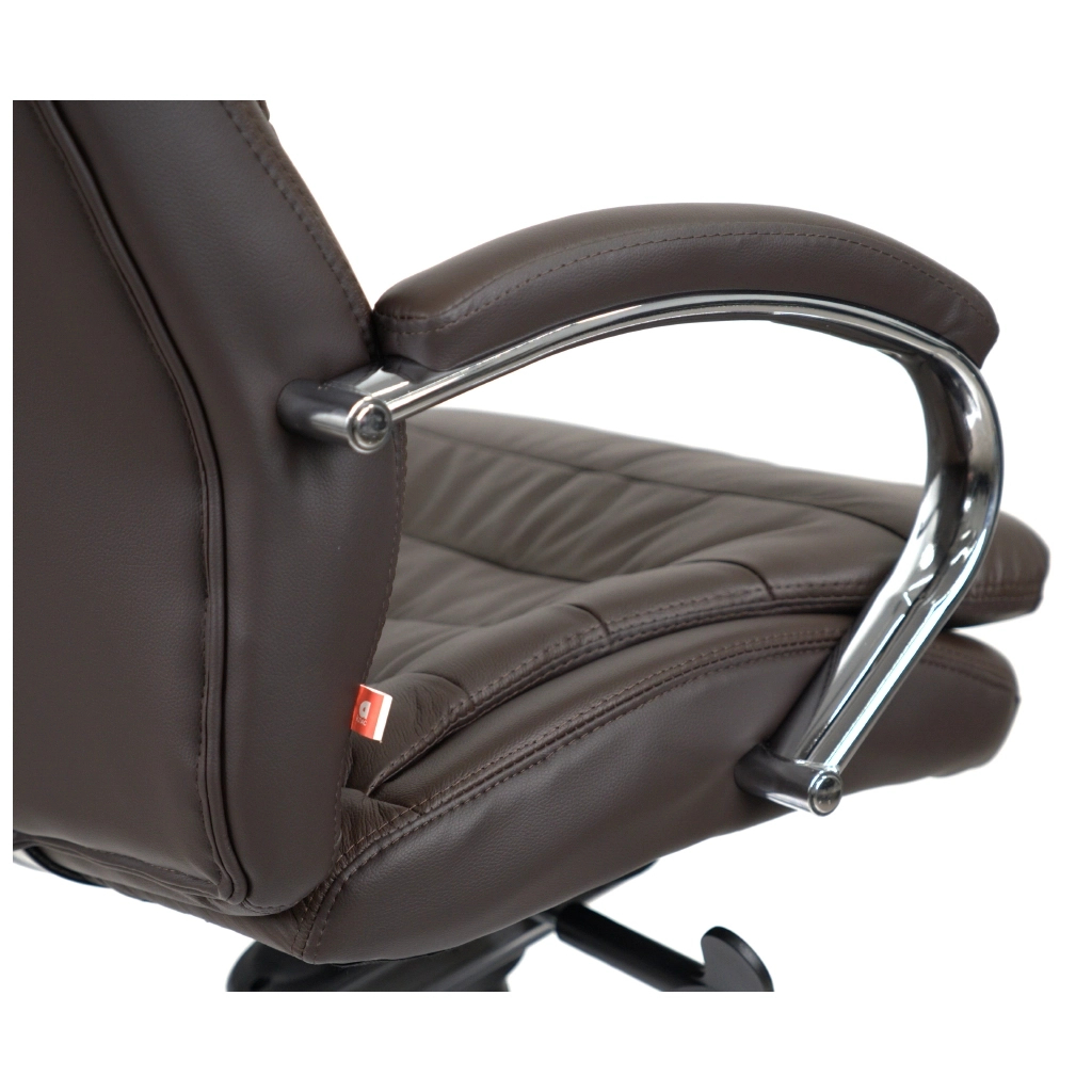 Офісне крісло Аклас Валенсія MB XY-7340 Коричневий (Шкіра LC-K dark brown) (00161484) - зображення 8