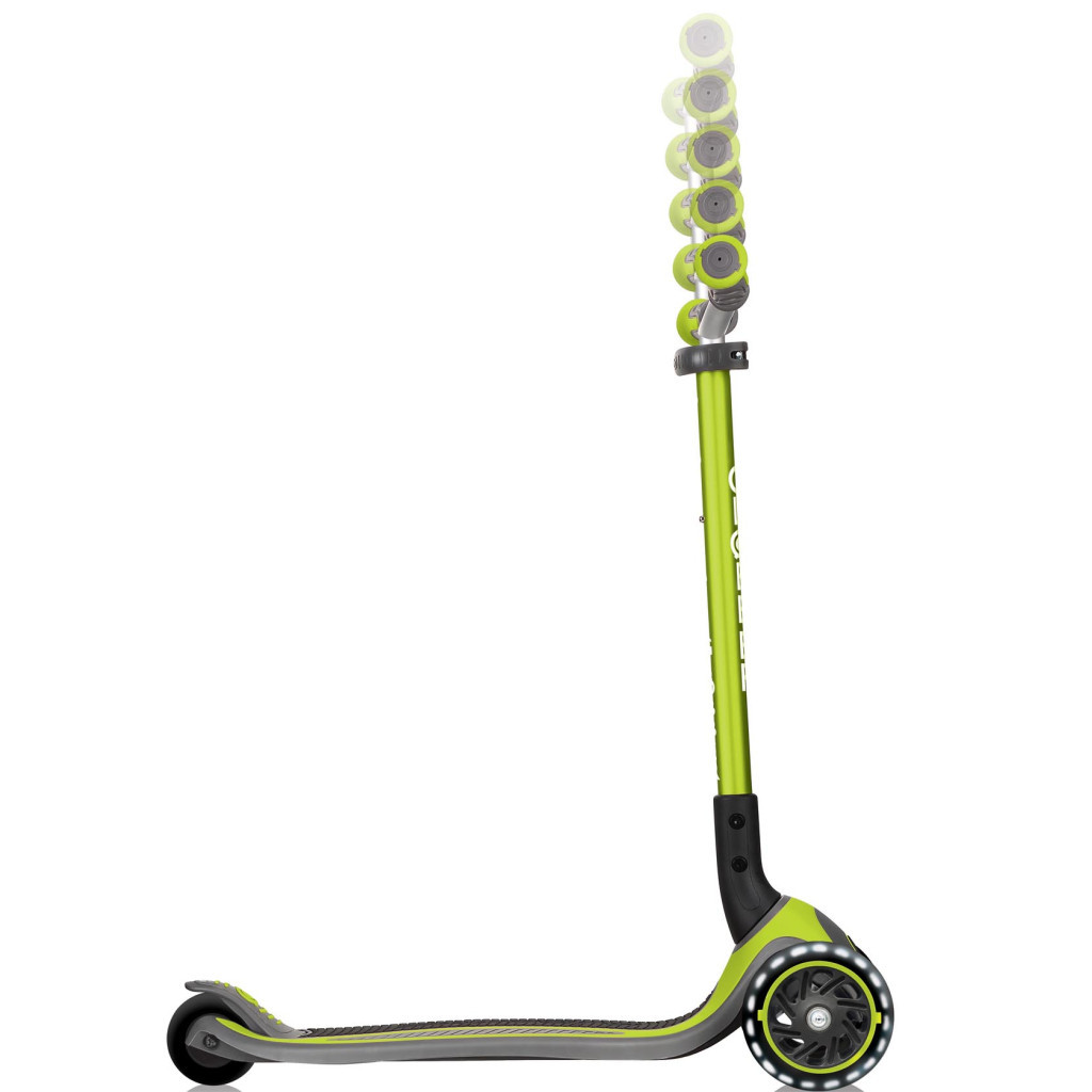Самокат Globber MASTER LIGHTS Зелений Колеса з підсвіткою (662-116-2) - изображение 6